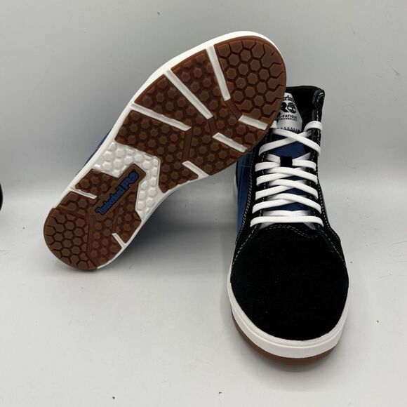 Timberland Mens BERKLEY Blue Comp Safety Toe Sz 6 Medium (D) Sneaker Work - Picture 7 of 9